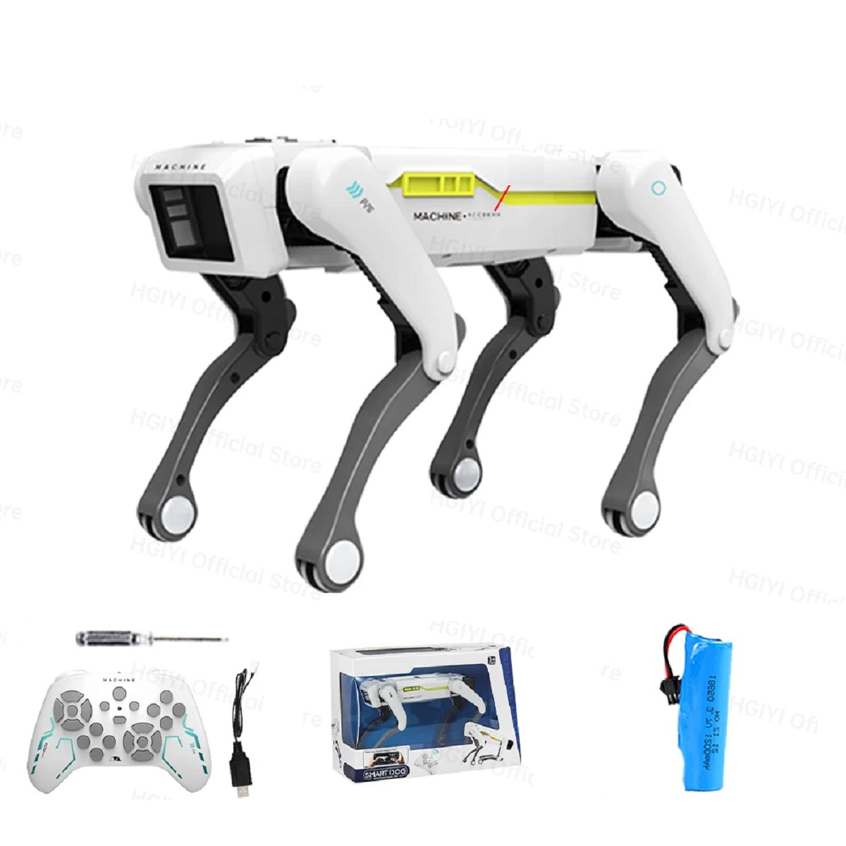 RC Smart Robot Dog - Bionic Mechanical Toy with Educational Features