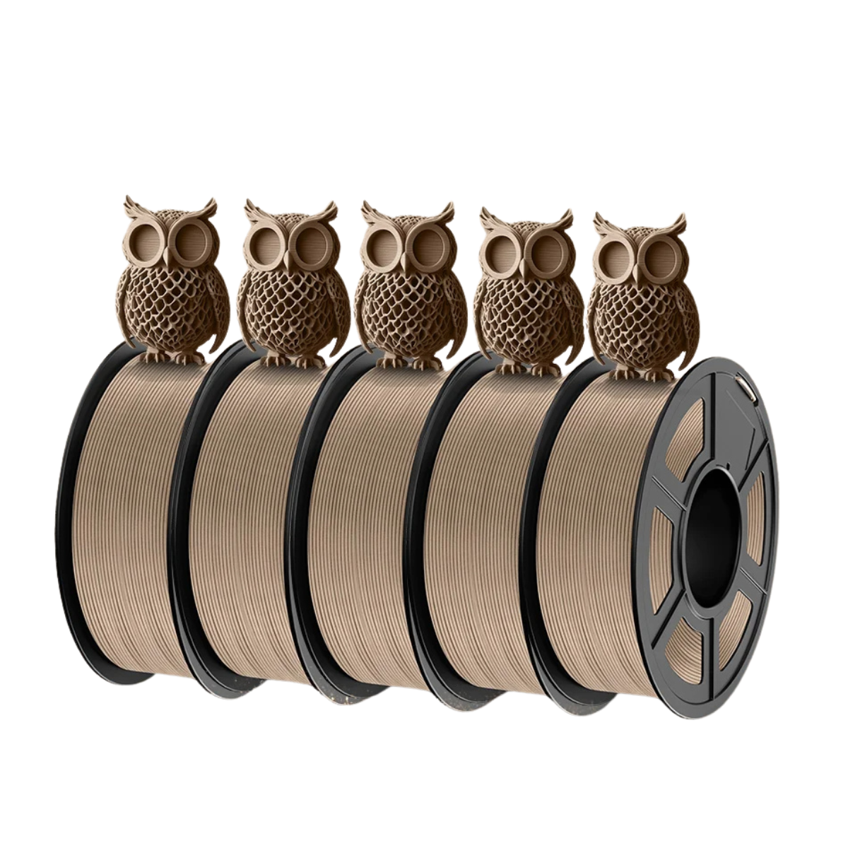 Pla Wood Filament - 0.07 in Fibres for Fdm 3D Printers