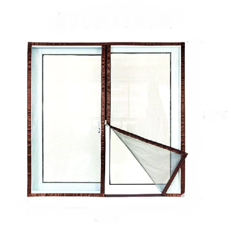 Insect Window Screen Zipper Self-Adhesive Mosquito-Proof Net