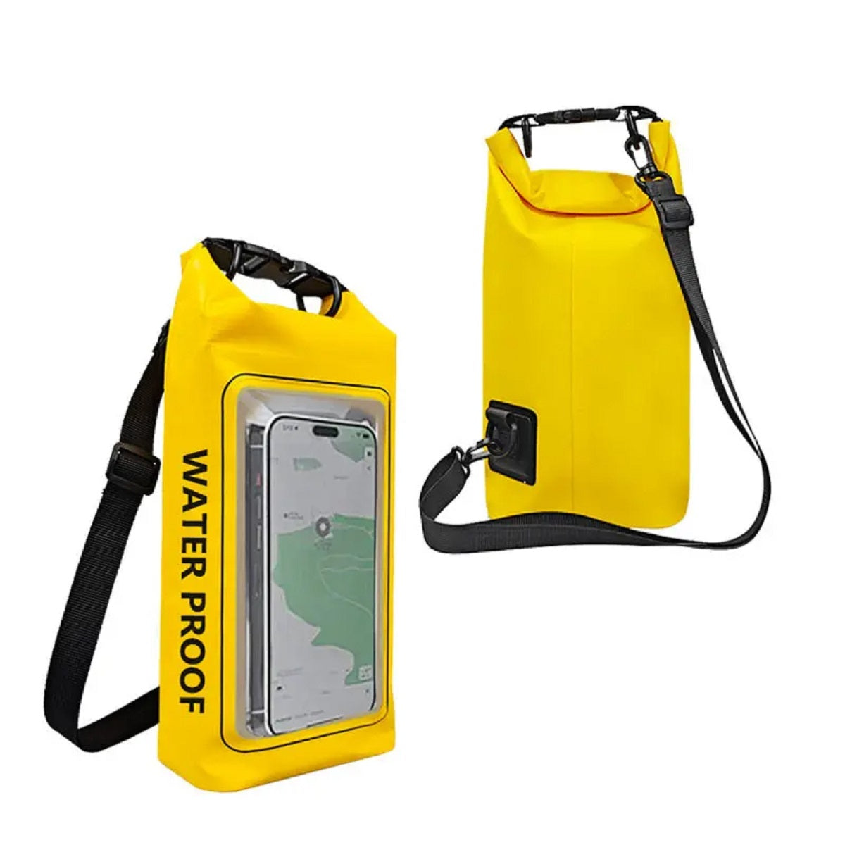 0.5 Gal Waterproof Dry Touch Screen Bag Roll-Top Pool Outdoor Gear Storage