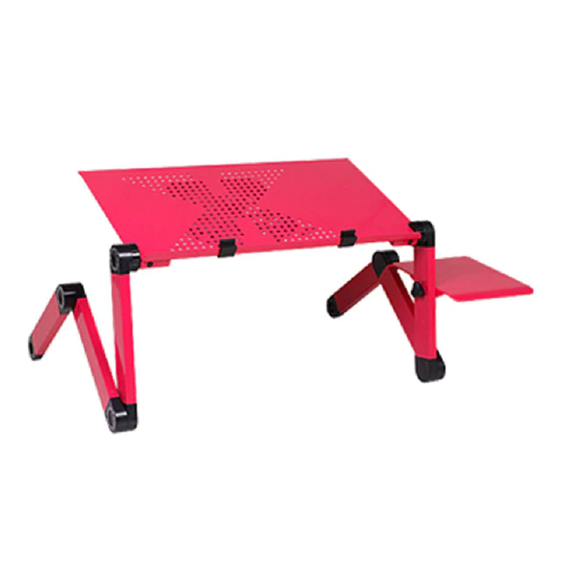 Adjustable Portable Ergonomic Aluminum Laptop Desk with Mouse Pad