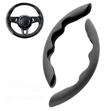 2 Pcs Car Steering Wheel Cover