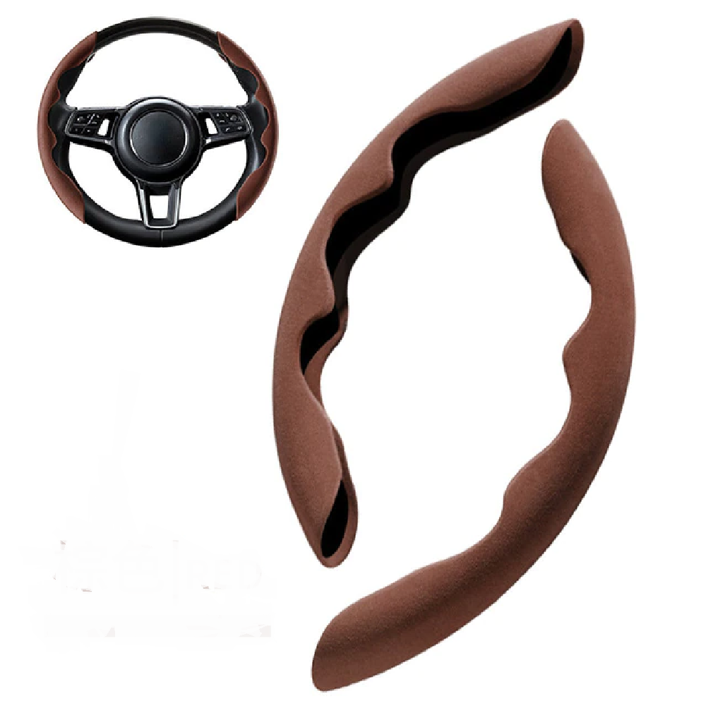 2 Pcs Car Steering Wheel Cover